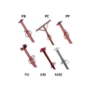 Metalni podupirači za oplate i drvene H20-Grede - Podupirači
